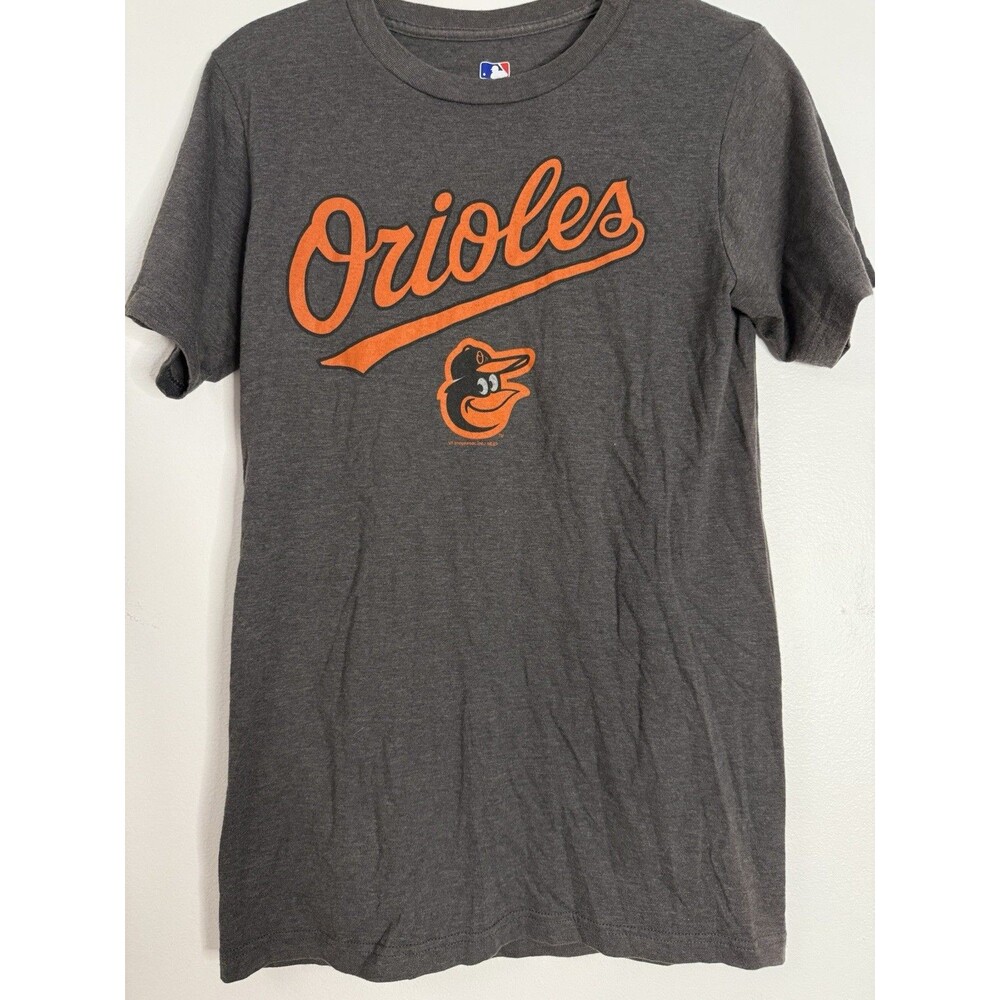 Mens Grey Orioles T-Shirt Size Small